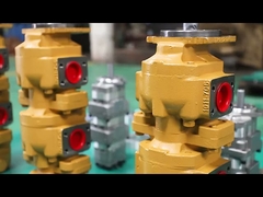 Bomba de engranaje hidráulico automático para excavadora / cargador