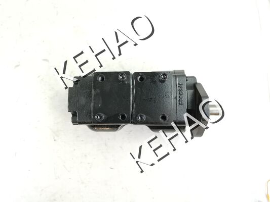 calidad  JCB Hydraulic Gear Pump JCB36+29 Flat Key Left Rotation High Pressure with 16cm³ Displacement and 250 bar High Pressure Gear Pump OEM ODM fábrica
