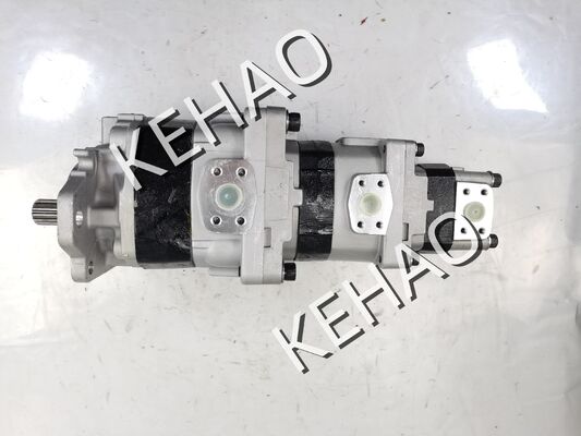 calidad  Customize Hydraulic Gear Pump SAL3-80+(2)32+(1)18 High Speed Industrial Grade Gear Oil Hydraulic Replacement For  Kawasaki Heavy Equipment fábrica