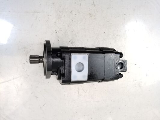 calidad  JCB Hydraulic Gear Pump Iron Aluminum alloy materialsl Double Pump with 150bar-250bar Pressure for Industrial machinery Factory Supply fábrica