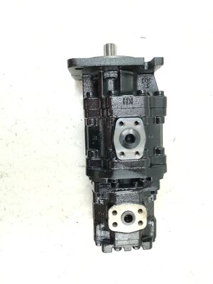 calidad  Factory Supply NABCO Gear Pump PLS3050-2531 ECL Cast Iron and Aluminum alloy materials Triple Pump Oil Transfer Pump  for Construction Equipment fábrica