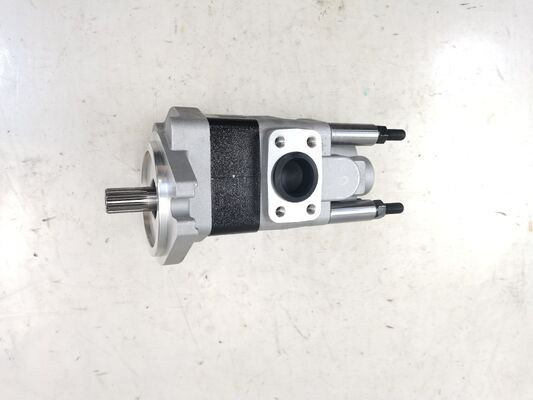 calidad  KEHAO Gear Pump Cast Iron and Aluminum alloy Hydraulic Oil Transfer Pump SDYA1-F27+F16-A1TΦ for Forklifts Machinery Repair Parts Certification OEM ODM fábrica