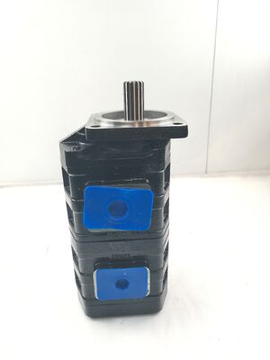 Calidad  Excavators Hydraulic Gear Pump CBGJ Series Double Pump CBGJ2100+2063 Cast Iron and Aluminum alloy Oil Transfer Pump Hydraulic Parts One Year Warranty Fábrica