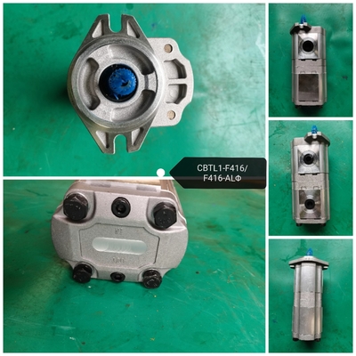 CBTL1-F416F416-ALΦ Serie CBT Bomba de engranaje de aluminio para camiones de descarga / horquillas / grúas