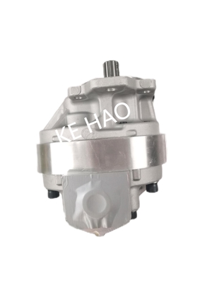 705-14-41040 Komatsu Gear Pump GD605A GD655A WA100 WA100SS WA100SSS WA120 WA120L WR11 WR11SS La bomba de engranajes de Komatsu es una bomba de engranajes que se utiliza en el transporte de vehículos.