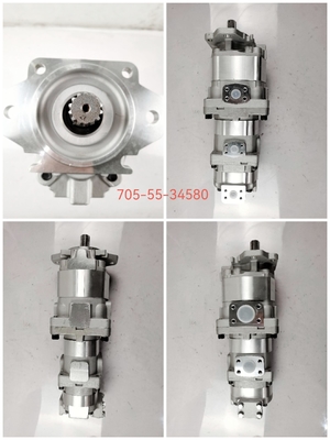 La excavadora de Shantui 705-55-34580 con triple bomba D155AX-5