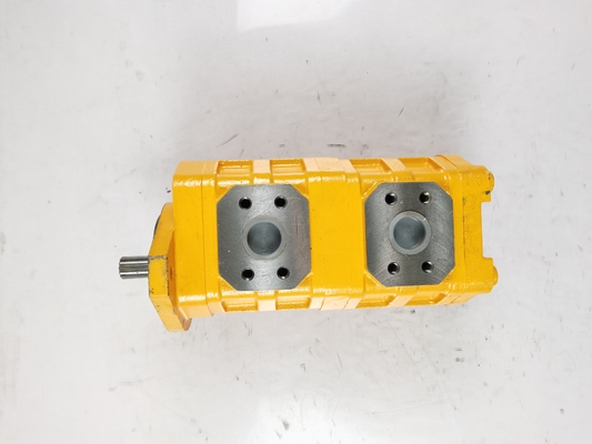 Bomba de engranajes personalizada CBGJ1032+1032R(2+2)13T Bomba hidráulica Komatsu de doble engranaje