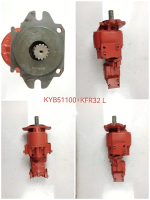 KYB51100+KFR32L Bomba de engranaje hidráulico Komatsu GD605A GD655A WA100 WA100SS