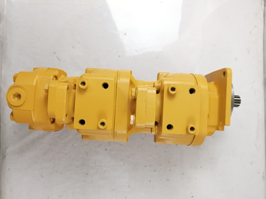 Parker P16 Bomba de engranajes de hierro y aluminio 702D-66+66+16.7 ((2+3) 14T R-1