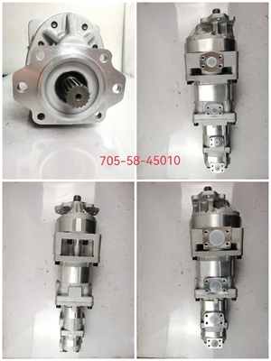 705-58-45010 Comatsu engranaje cargador de bomba WA250-5 WA250-6 WA250PZ-6 WA320-5