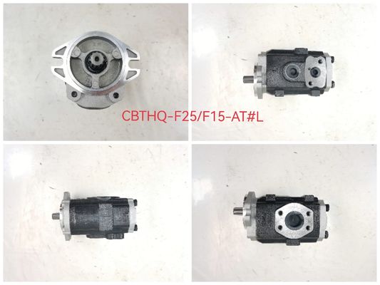 CBTHQ-F25+F15-ATΦL  Forklift Gear Pump Aluminum Alloy Material One Year Warranty