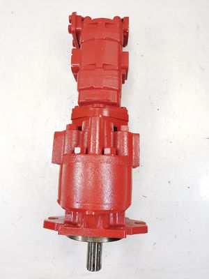 Bomba de engranajes NABCO de acero inoxidable, aluminio y acero inoxidable NABCO-60+45+22-15T-C4-L, bomba de engranajes hidráulica de media y alta presión para equipos de construcción Kawasaki