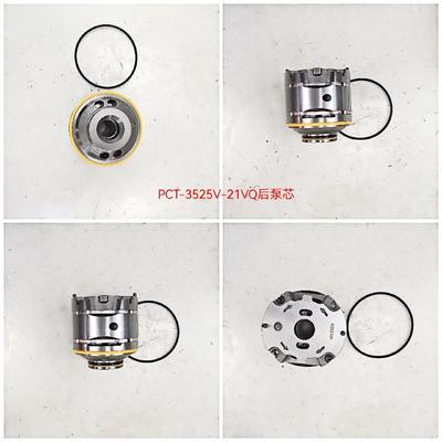 Bomba de engranajes hidráulica de alto rendimiento PCT-3525V-21VQ Núcleo de bomba trasera con potencia de 11KW, caudal de 1060 lpm y presión de 160kPa-250kPa, piezas hidráulicas para maquinaria agrícola