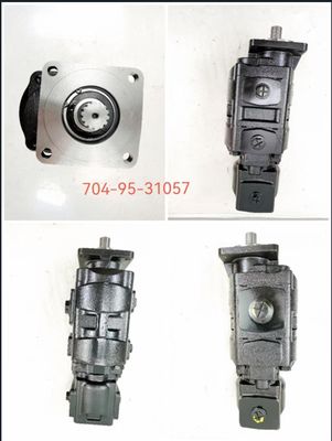 Bomba de engranajes de engranaje externo de media y alta presión 704-95-31057 Bomba hidráulica Piezas de repuesto para Komatsu Kawasaki utilizadas en maquinaria pesada