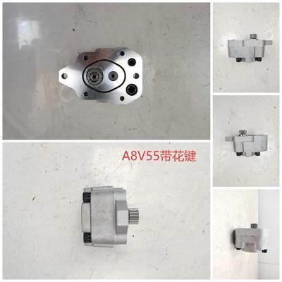 Bomba hidráulica de engranajes de 280 cm³ de desplazamiento, A8V55, con correa estriada, 200 bar de presión de trabajo y 1 año de garantía