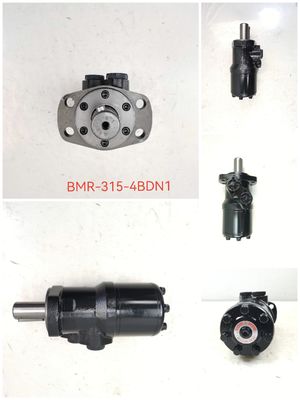Motor de engranajes hidráulico BMR-315-4BDN1 con muchas curvas, función de motor hidráulico de pistones radiales, presión de funcionamiento para maquinaria pesada