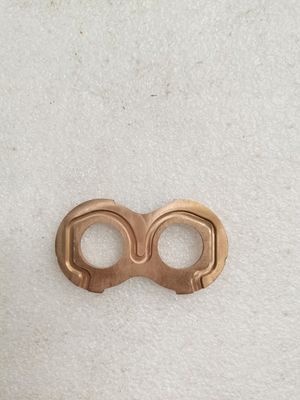 Placa de empuje bomba de engranajes hidráulica piezas de repuesto panel lateral para la bomba de aceite Komatsu Kawasaki accesorios piezas de sellado para la bomba de engranajes