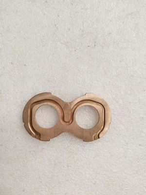 Placa de empuje bomba de engranajes hidráulica piezas de repuesto panel lateral para la bomba de aceite Komatsu Kawasaki accesorios piezas de sellado para la bomba de engranajes