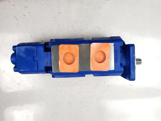 Bomba de engranajes hidráulica con garantía de un año 163143B61A Bomba triple de alta calidad utilizada en equipos de construcción para Komatsu Kawasaki