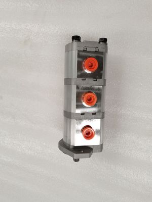 6669649 Bomba de engranajes hidráulica de alta calidad, un año de garantía, bomba triple utilizada en equipos de construcción para Komatsu Kawasaki