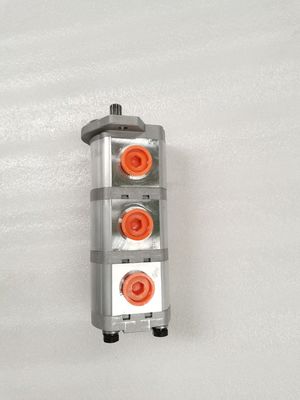 6669649 Bomba de engranajes hidráulica de alta calidad, un año de garantía, bomba triple utilizada en equipos de construcción para Komatsu Kawasaki