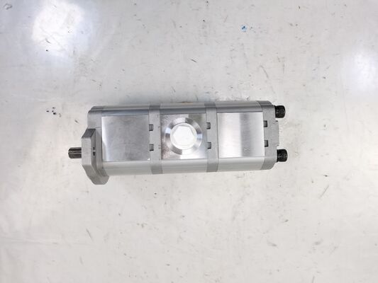 Bomba de engranajes 10+10+10 R de alta calidad para dirección y aceite de dispositivo de potencia, repuestos hidráulicos utilizados en maquinaria Komatsu