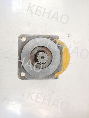 Bomba de engranajes doble hidráulica 702D-100+1015-21.6 R 14T fabricada en aleación de aluminio, diseñada para la potencia hidráulica y la transferencia de fluidos en equipos de construcción