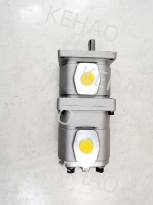 Bombas de engranajes hidráulicos Bombas de engranajes para máquinas pesadas Dirección y dispositivos de potencia Bombas de aceite Número de pieza 704-56-11101 Aleación de aluminio