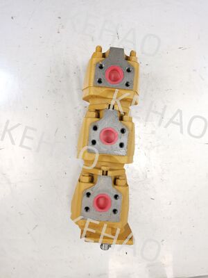 Bomba de engranaje hidráulico de acero ACT-0-03733-17 sin dientes 11KW potencia de color amarillo y presión de 160KG-250KG para aplicaciones industriales