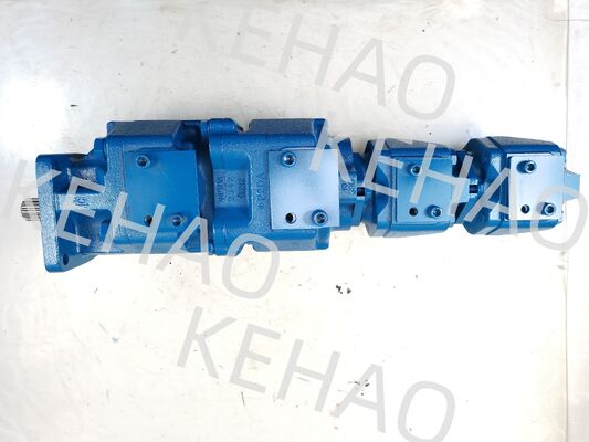 GXP10-100+90+40+35L bomba de engranaje hidráulico para América Parker GXP10 GXP1 GXP0 GXPP Serie GXP2 Material de aleación de aluminio Un año de garantía