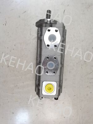 Bomba de engranajes hidráulica de alta calidad, número de pieza KRP4-14+14+10-11T-R, para maquinaria pesada, bomba de aceite de engranajes de grado industrial de alta presión