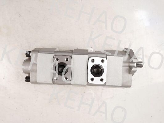 Bomba de engranajes de engrane externo de presión media con garantía de un año ST27+27+27G9H9-L-911 (CBKSL2-G27+G27+G27-A2T4ΦL) 11Kw 1060 para equipos de construcción para Komatsu