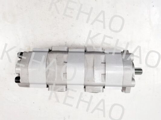 Bomba de engranajes de engrane externo de presión media con garantía de un año ST27+27+27G9H9-L-911 (CBKSL2-G27+G27+G27-A2T4ΦL) 11Kw 1060 para equipos de construcción para Komatsu