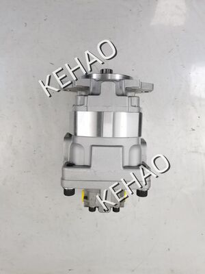 KEHAO 705-52-30960 bomba de engranaje hidráulico SAR63+SB10+6 con 1060lpm de flujo de acero inoxidable y aleación de aluminio 1 año de garantía
