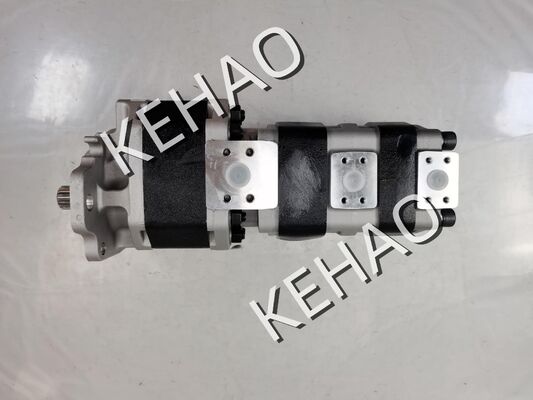 Kawasaki bomba de engranaje hidráulico 44083-61701 materiales de aleación de hierro y aluminio bomba de transferencia de aceite para maquinaria pesada OEM soportado