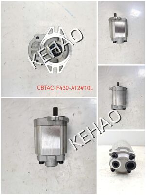 Bomba de engranajes hidráulica Komatsu CBTAC-F430-AT2 de aleación de hierro y aluminio con potencia de 11KW y presión de 160KG-250KG para aplicaciones industriales