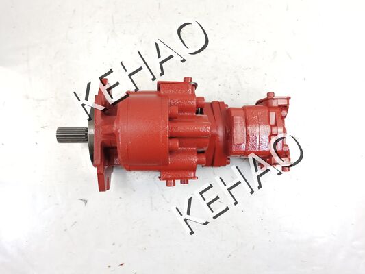 Bomba de engranajes hidráulica KYB personalizada KYB5171+KFR4-17L Tamaño (53MM+47MM) Grado Industrial Aceite de engranajes Hidráulica Reemplazo Suministro de fábrica