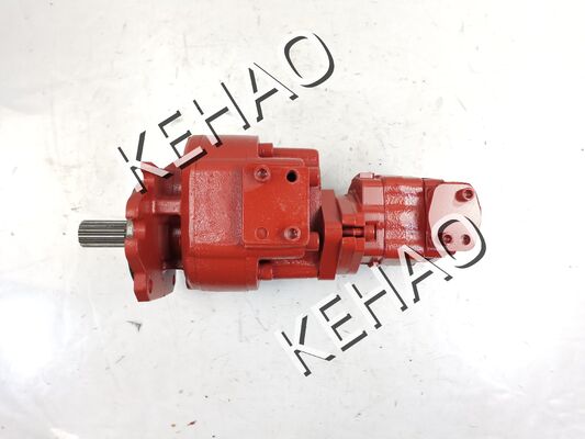 Bomba de engranajes hidráulica KYB personalizada KYB5171+KFR4-17L Tamaño (53MM+47MM) Grado Industrial Aceite de engranajes Hidráulica Reemplazo Suministro de fábrica