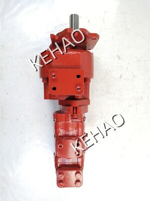 KYB Bomba de engranajes hidráulicos KYB5171-KRP22-32+19 para excavadora Material de aleación Dirección Un año de garantía Bomba de engranajes Bomba variable