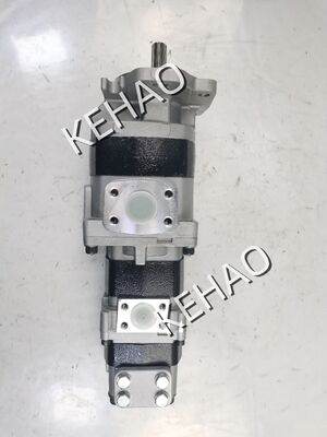 Suministro de fábrica bomba de engranaje hidráulico SAL2-45+SB25+21-13TR materiales de aleación de hierro y aluminio bomba de transferencia de aceite de 3 etapas OEM ODM con un año de garantía