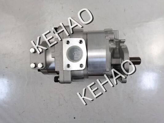 Personalizar la bomba de engranajes hidráulicos SAL80+16-16T de 2 etapas de alta velocidad de grado industrial de aceite de engranajes sustitución de la bomba hidráulica para equipos de construcción