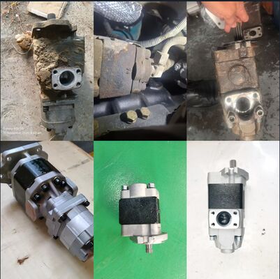 Comatsu SAR1 SAR2 SAR3 Bomba de engranajes hidráulicos SAR2-50-A2-13T Materiales de aleación de hierro y aluminio
