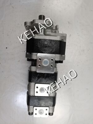 Suministro de fábrica SDL SDL3 Bomba de engranajes hidráulica SDL (30) 80 + (20) 36 + 32 Materiales de aleación de hierro y aluminio Bomba de transferencia de aceite de 3 etapas OEM ODM Garantía de un año