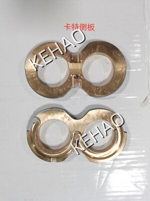 Suministro de fábrica Partes hidráulicas Uso de placas laterales en Cat Parker Rexroth Komatsu Bombas hidráulicas de engranajes Hierro aleación de aluminio Materiales de cobre