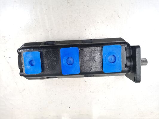 Serie JHP bomba de engranajes hidráulicos JHP2080+2080+2040 R materiales de hierro fundido y aleación de aluminio bomba de transferencia de aceite única OEM ODM Certificación dispositivo de dirección