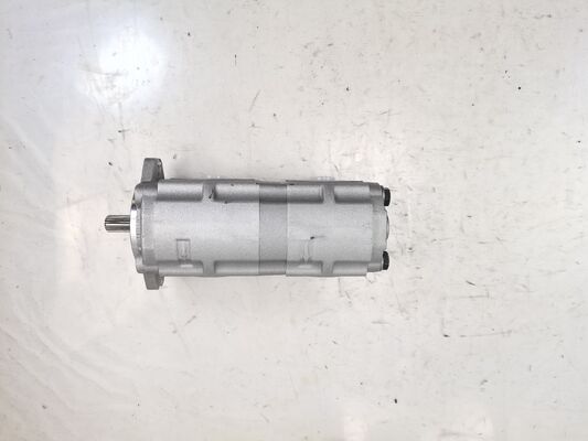 Bomba de engranaje hidráulico Komatsu Serie KRP4 Bomba de aceite KRP4-27+17 Materiales de aleación de hierro y aluminio b Bomba con presión de 150-250bar Reemplazo para maquinaria pesada