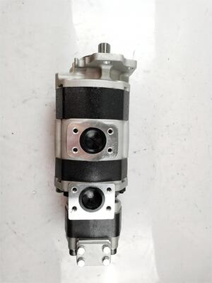 Kawasaki Cargadores bomba de engranajes hidráulicos 44083-61050 hierro fundido bomba de aceite de engranajes de grado industrial SDL30-80+(20) Equipo de construcción de repuesto