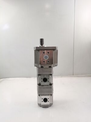 NABCO Gear Pump GN340-GN222-GN215 with 13 Teeth Shalft Hydraulic Pump Cast Iron and Aluminum alloy materials Triple Pump for Concrete Machinery Supply