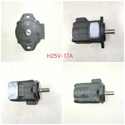 Bomba de engranajes hidráulica Motor hidráulico H25V-17A Bomba de aceite hidráulica de hierro fundido de alta presión de aleación de aluminio Suministro de fábrica de piezas hidráulicas