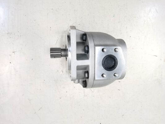 Bomba de engranajes hidráulica para carretillas elevadoras P20300A con 14 dientes de hierro fundido y aleación de aluminio, bomba de transferencia de aceite, piezas de reparación de maquinaria pesada, OEM ODM personalizable